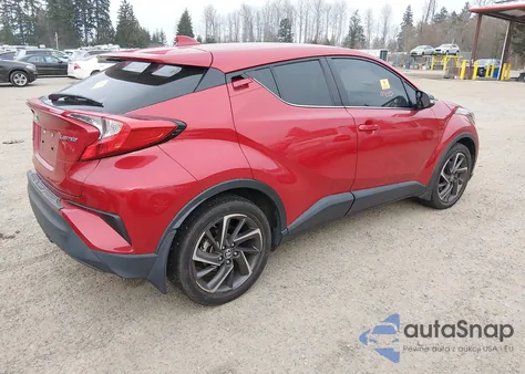 2020 Toyota C-Hr Limited from USA, damaged, VIN JTNKHMBX4L1079380